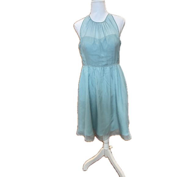 Elegant Blue  Dress - Picture 1 of 4